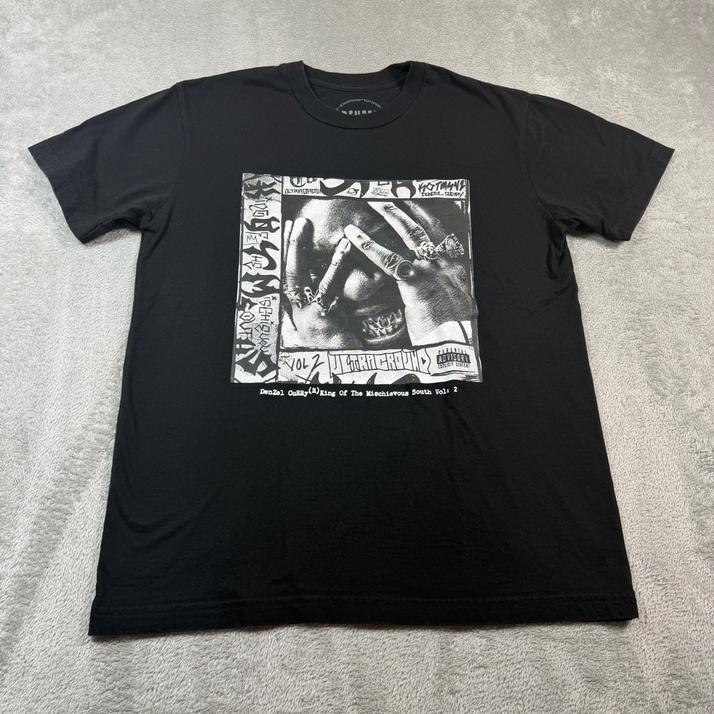 Denzel Curry T Shirt Mens Medium Black King Of The Mischievous South Vol 2